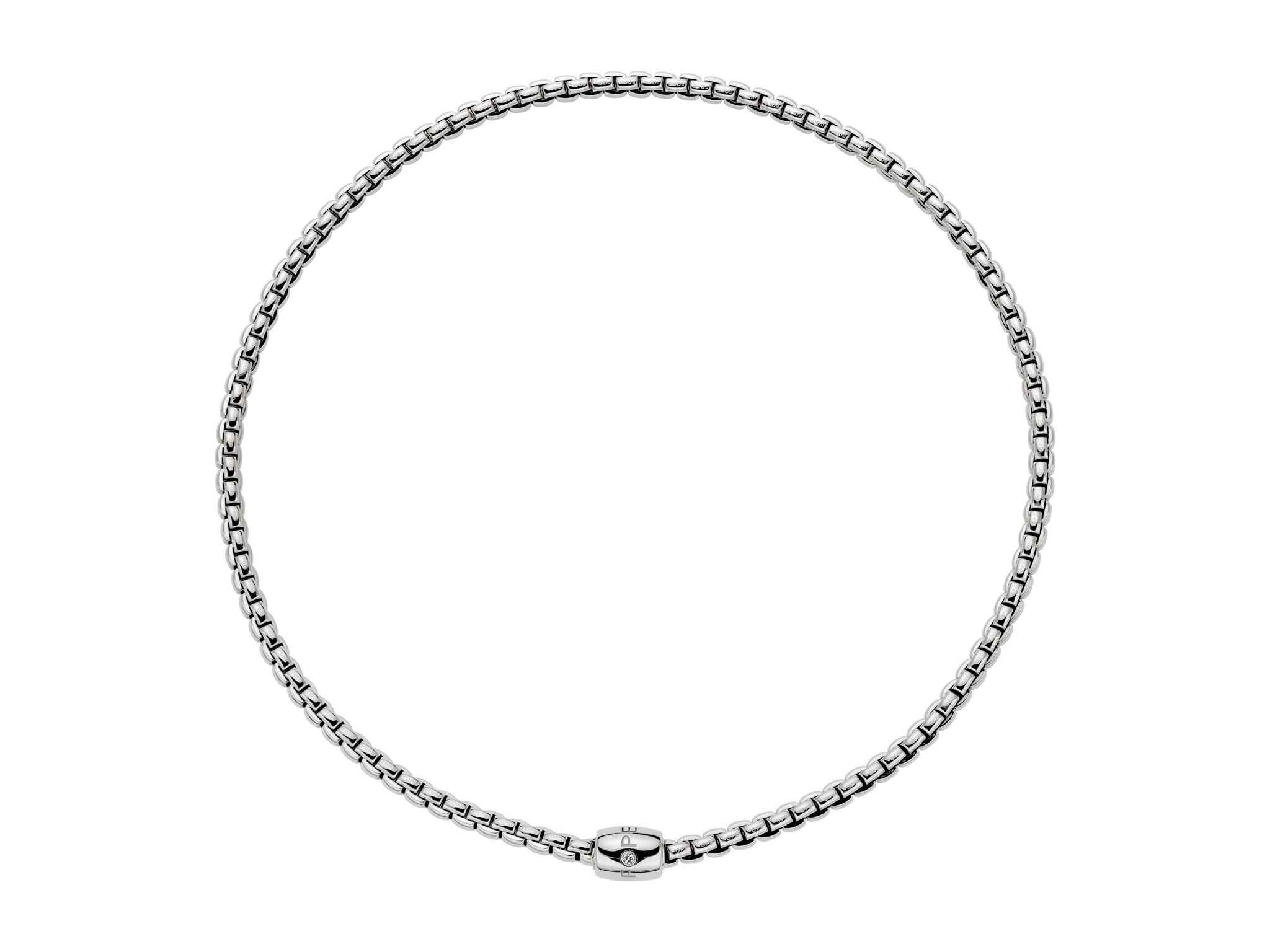 FOPE Eka Flex'it 18ct White Gold Diamond Necklace