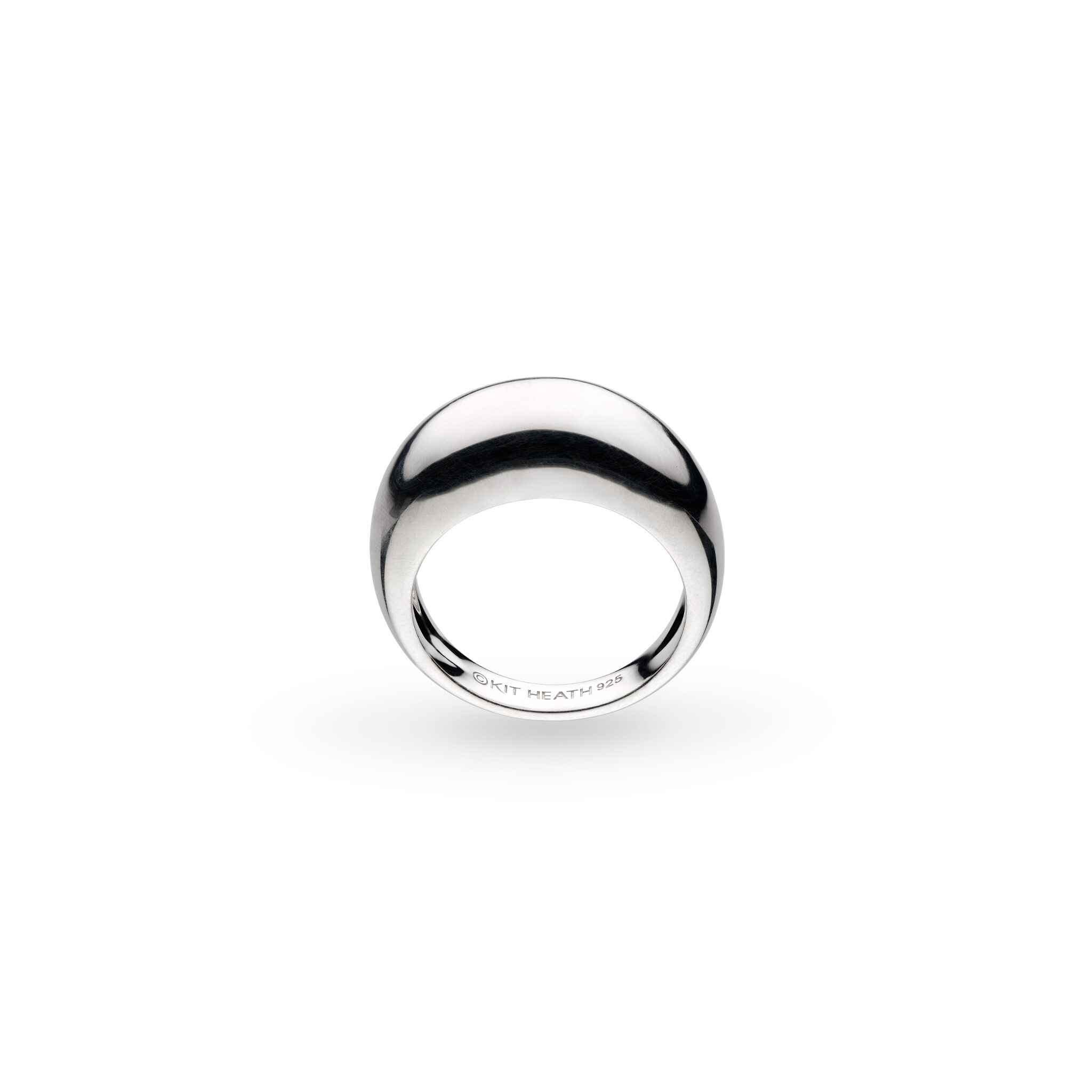 Kit Heath Coast Pebble Smooth Grande Ring - Size O