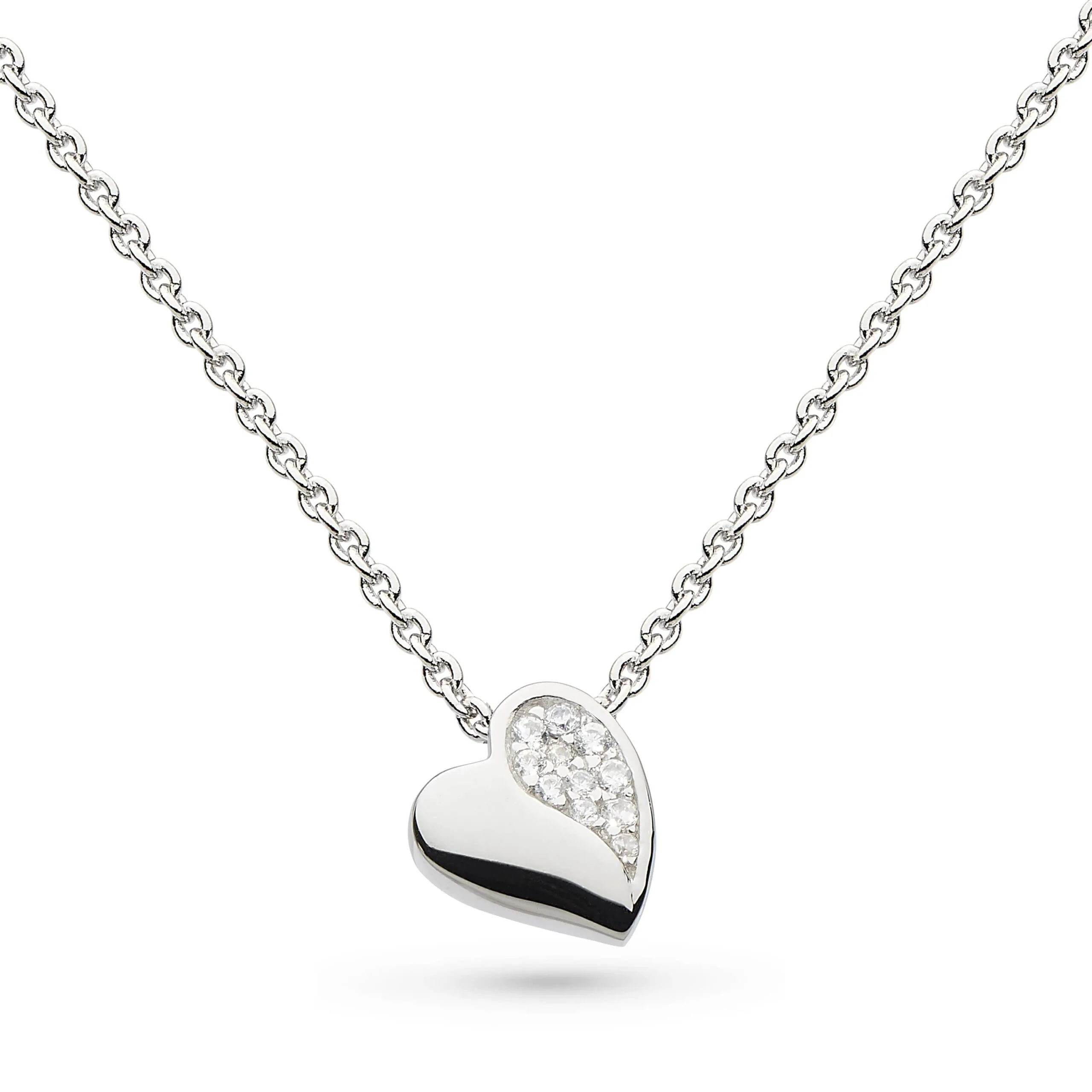 Kit Heath Miniature Sparkle Heart Pendant