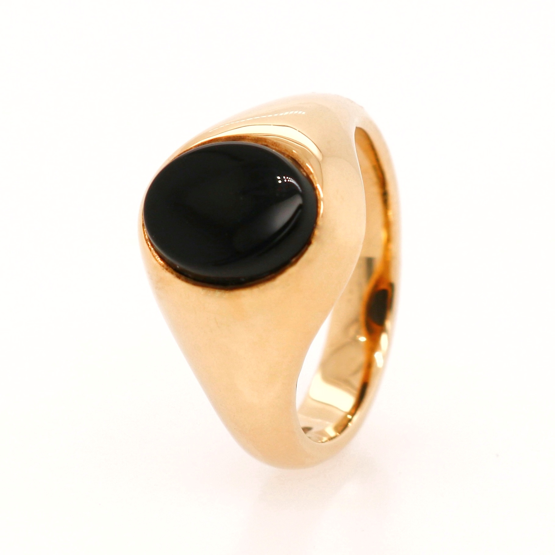 9ct Yellow Gold Onyx Signet Ring