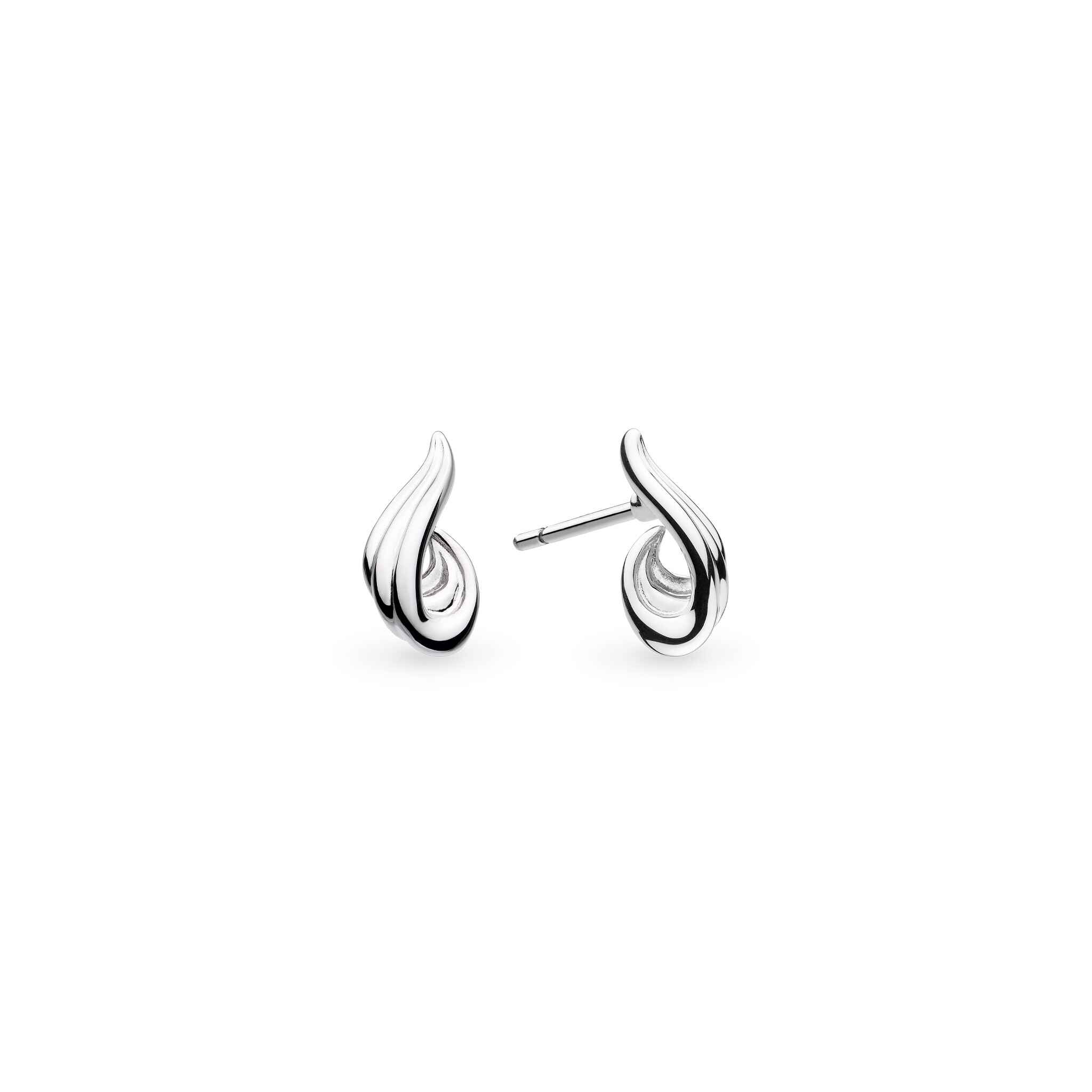 Kit Heath Océane Shell Wave Stud Earrings