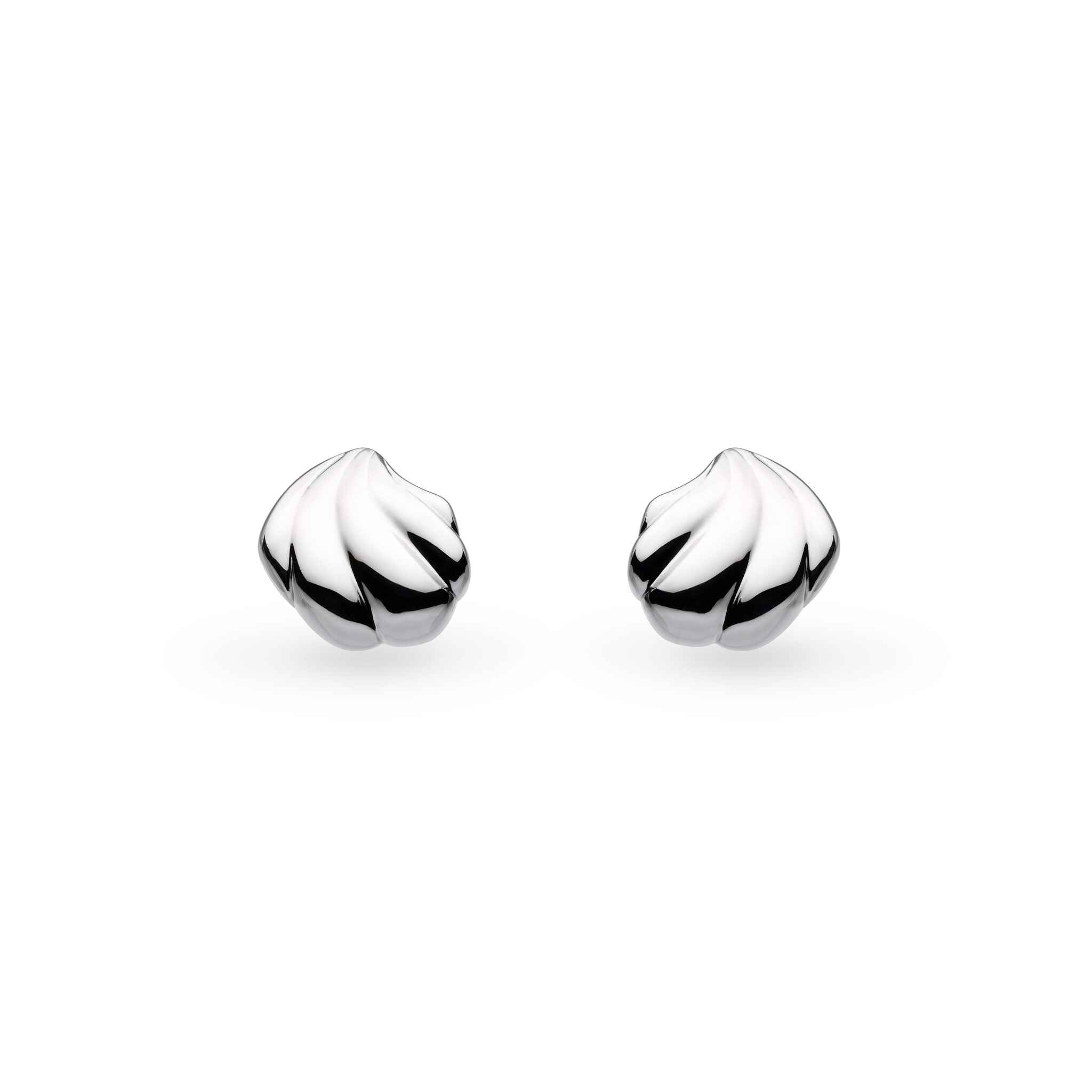 Kit Heath Océane Shell Echo Petite Rounded Stud Earrings