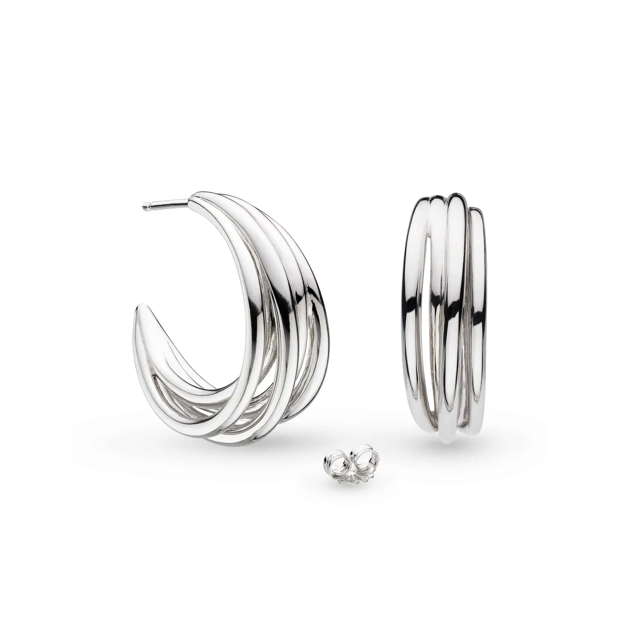 Kit Heath Helix Wrap Grande Hoop Earrings