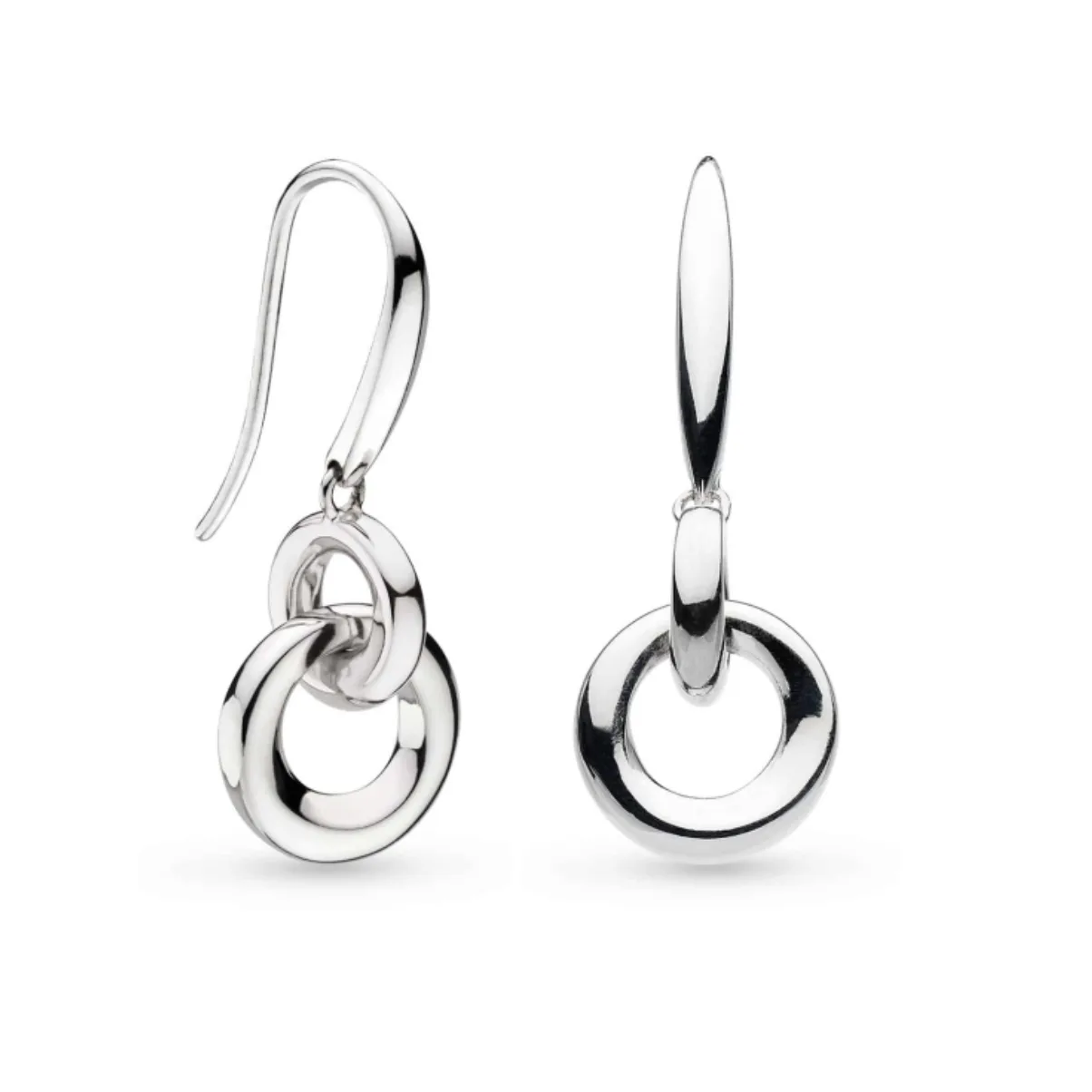 Kit Heath Bevel Cirque Link Drop Earrings